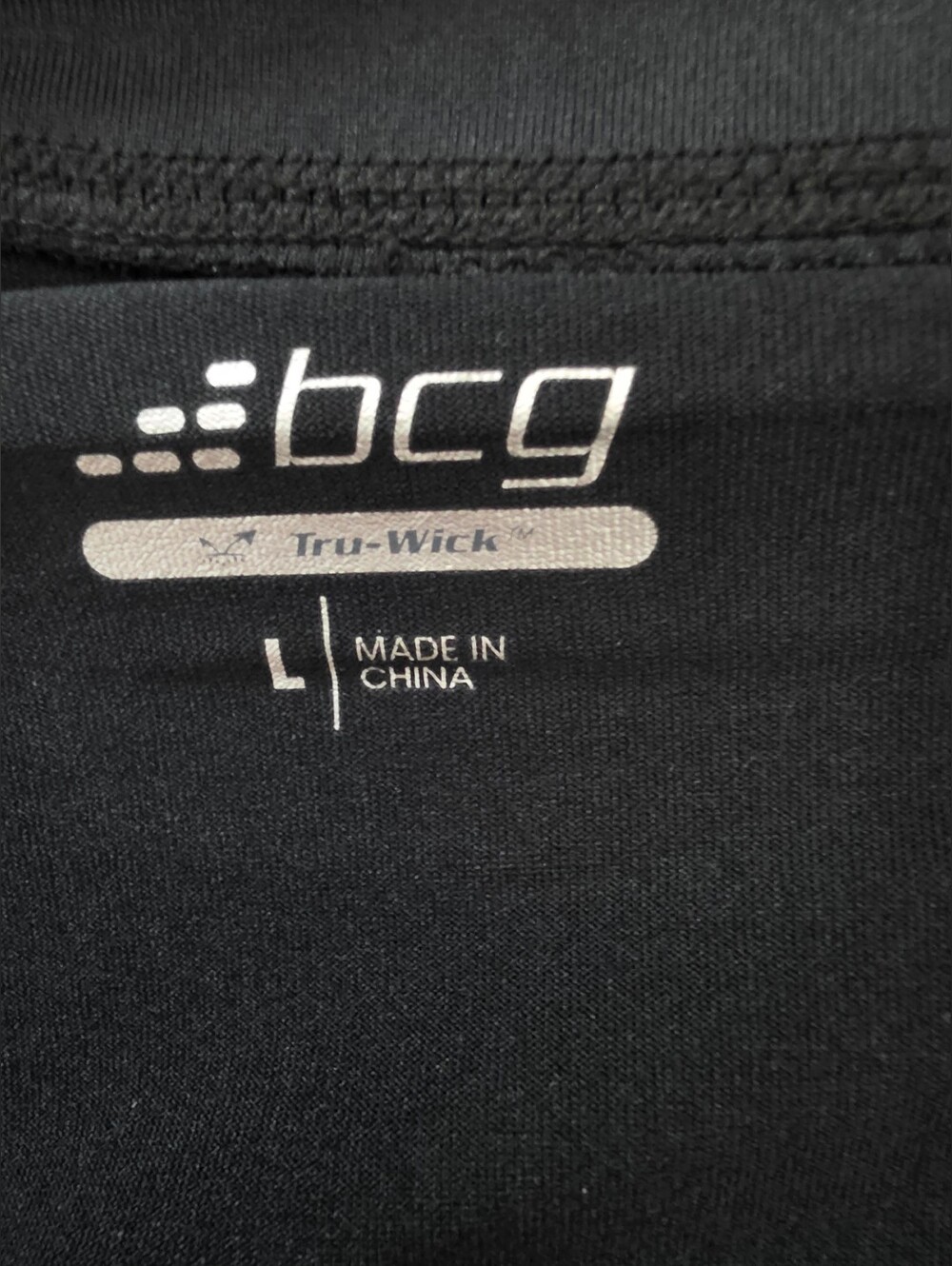 BCG Athletic Black & White Tiered Courtcore Tennis Skort With Ball Pocket Sz L - Picture 5 of 9